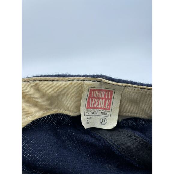 Vtg Texas A&M Hat Embroidered Aggie Snapback Trucker Cap USA Color Block 90s - Picture 10 of 10